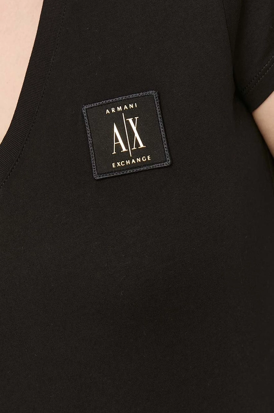 Βαμβακερό μπλουζάκι Armani Exchange Γυναικεία