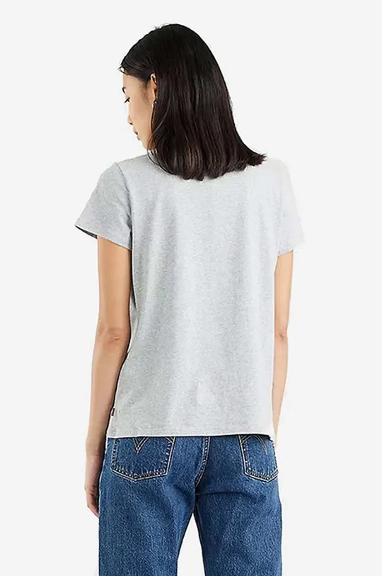 Levi's t-shirt in cotone The Perfect Tee grigio