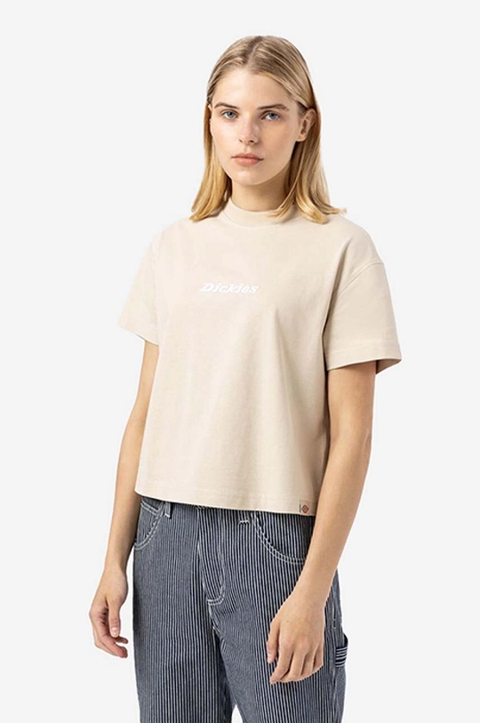 gray Dickies cotton T-shirt Loretto Tee Women’s