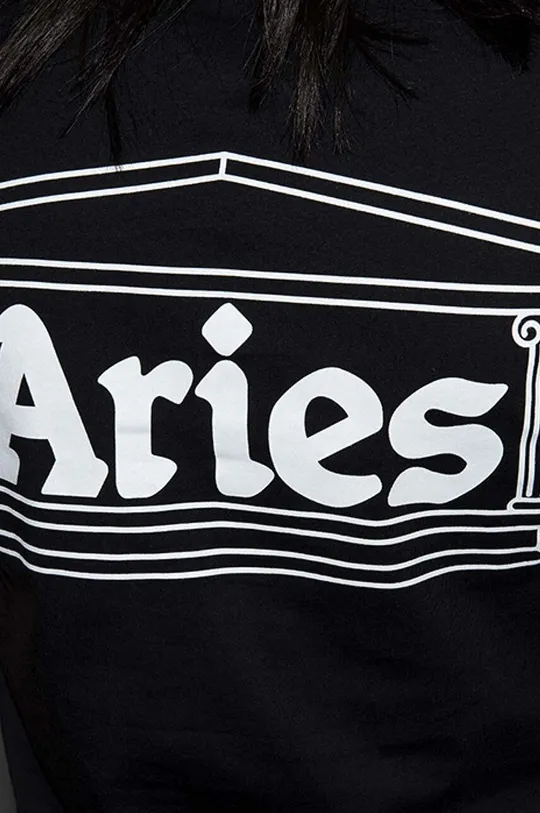 Aries t-shirt bawełniany Shrunken Zip Tee