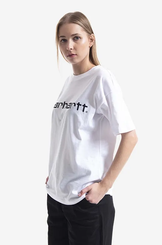 Хлопковая футболка Carhartt WIP Script Женский