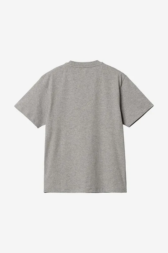 sivá Bavlnené tričko Carhartt WIP