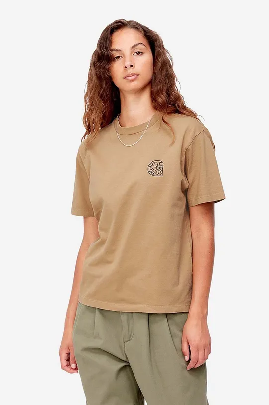 brown Carhartt WIP cotton T-shirt Verse Women’s
