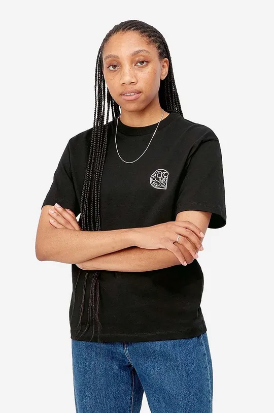 black Carhartt WIP cotton T-shirt Verse Women’s