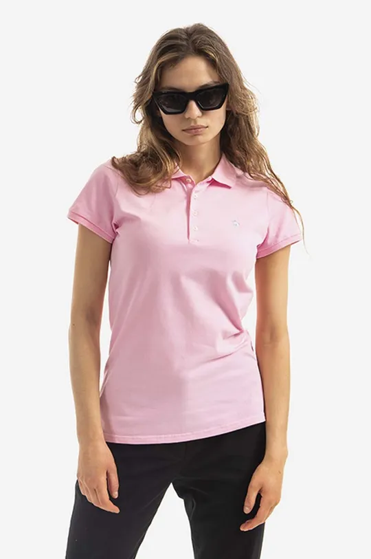 růžová Tričko Polo Ralph Lauren Short Sleeve-Polo Shirt Dámský