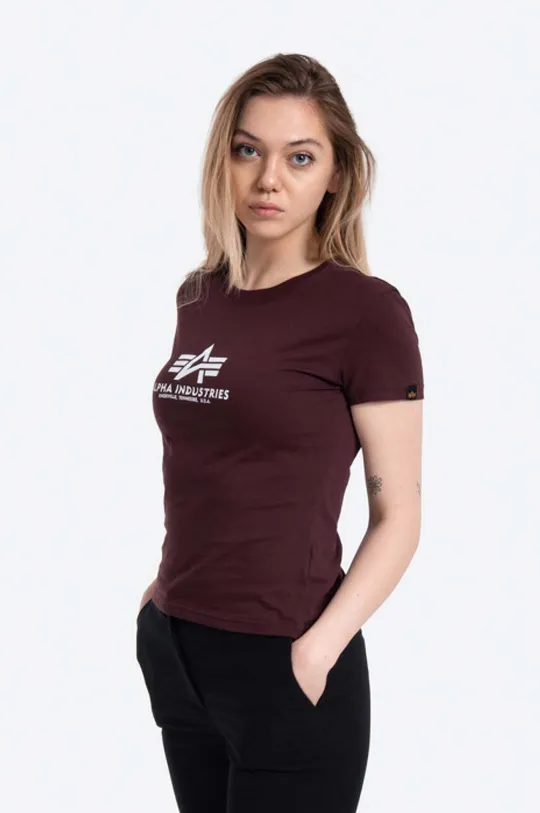 Памучна тениска Alpha Industries New Basic T