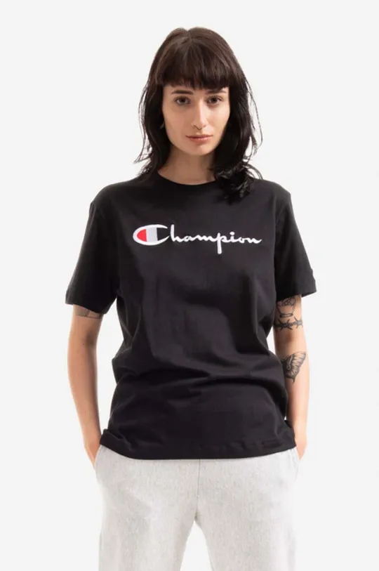 Champion cotton T-shirt Crewneck Women’s