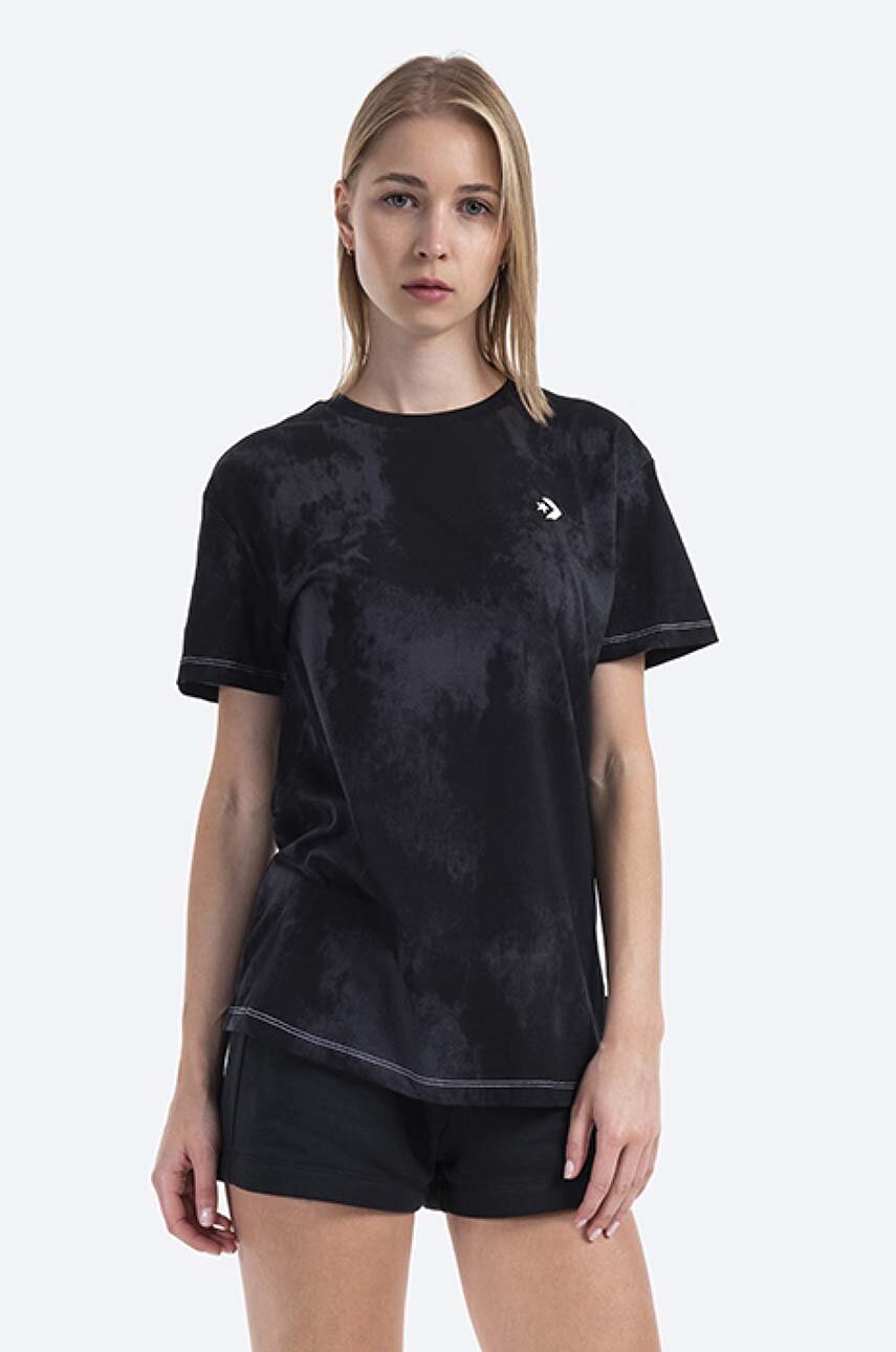 black Converse cotton t-shirt Women’s