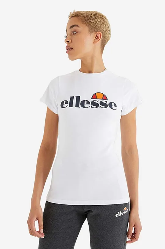 biały Ellesse t-shirt Damski