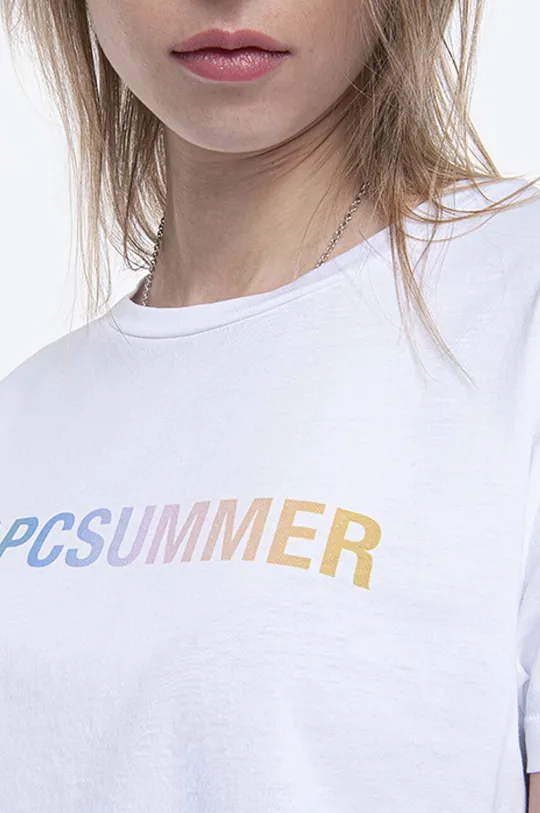 A.P.C. t-shirt bawełniany Amel Coeln Damski
