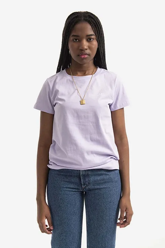 violet A.P.C. cotton T-shirt Item F Women’s