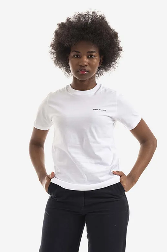 white Norse Projects cotton T-shirt Gro Logo Women’s