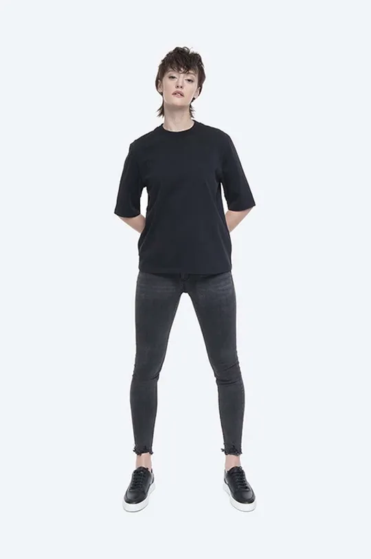 Norse Projects tricou din bumbac Ginny Heavy Jersey negru