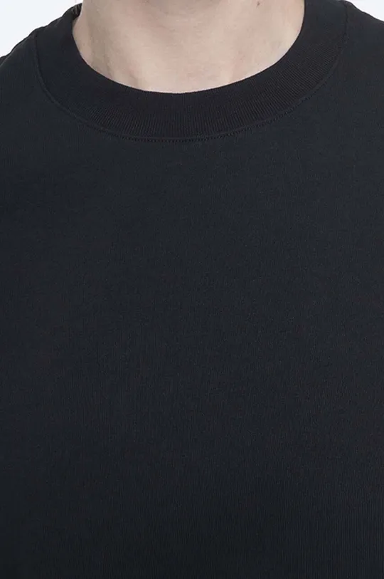 čierna Bavlnené tričko Norse Projects Ginny Heavy Jersey