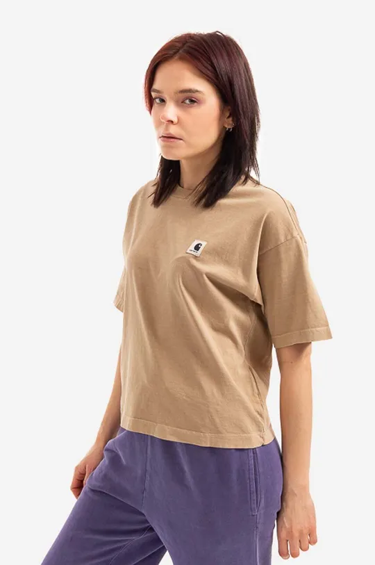 Βαμβακερό μπλουζάκι Carhartt WIP Γυναικεία