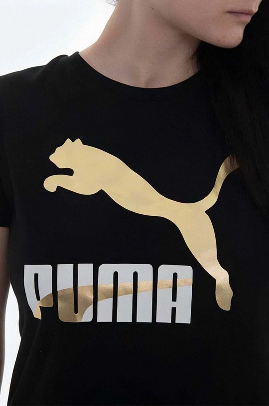 Bavlněné tričko Puma Classic Logo Tee  100 % Bavlna