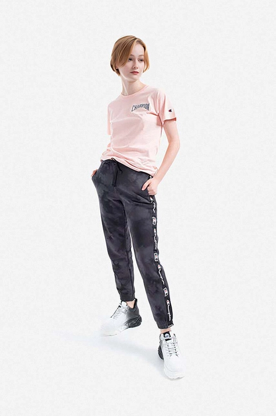 Champion cotton t-shirt pink