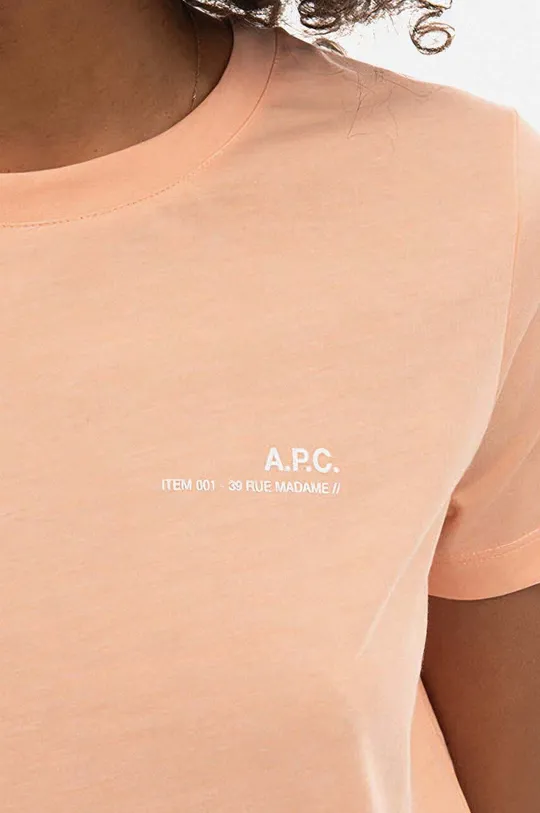 beżowy A.P.C. t-shirt