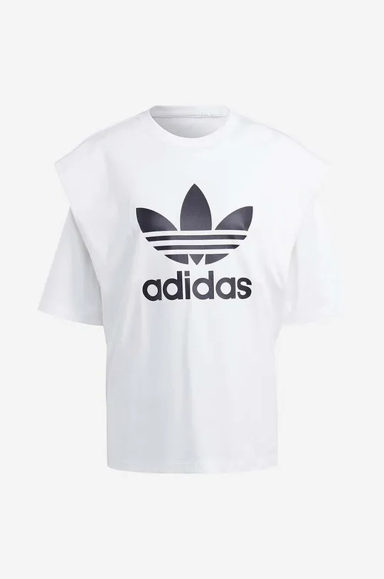 белый Хлопковая футболка adidas adidas Originals Tee IC8806