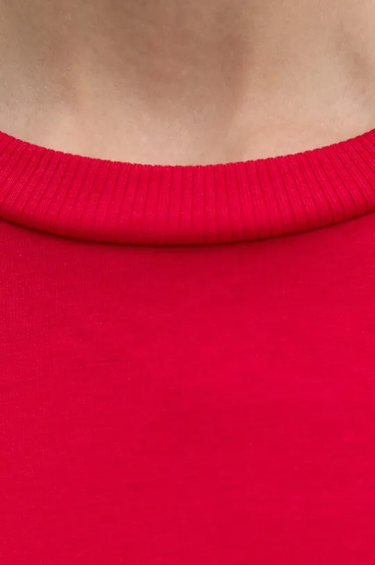 κόκκινο Βαμβακερό μπλουζάκι United Colors of Benetton