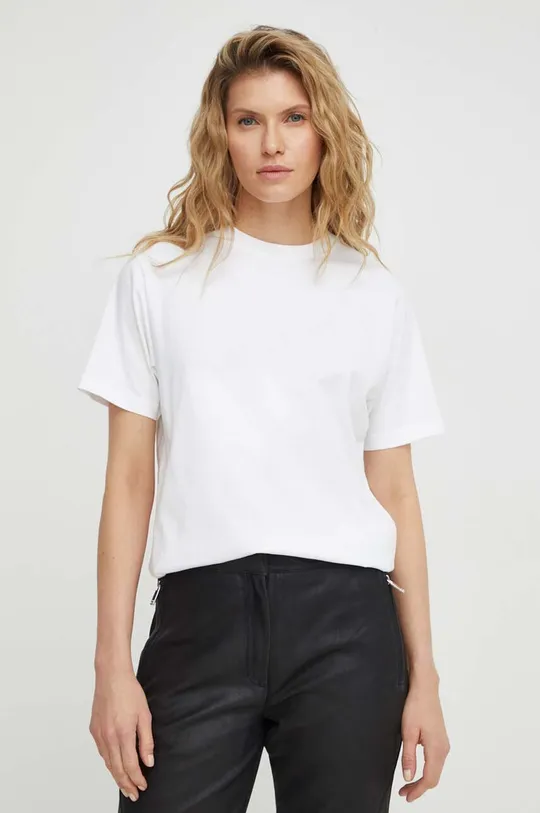 λευκό Βαμβακερό μπλουζάκι Day Birger et Mikkelsen Γυναικεία