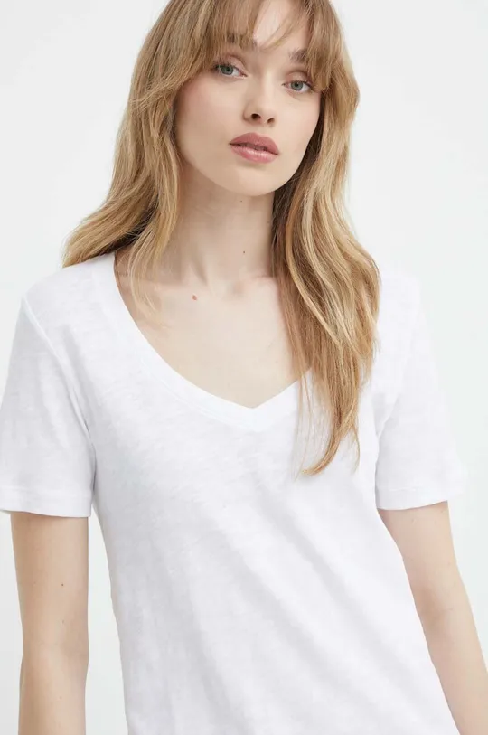 bianco Marc O'Polo t-shirt in cotone