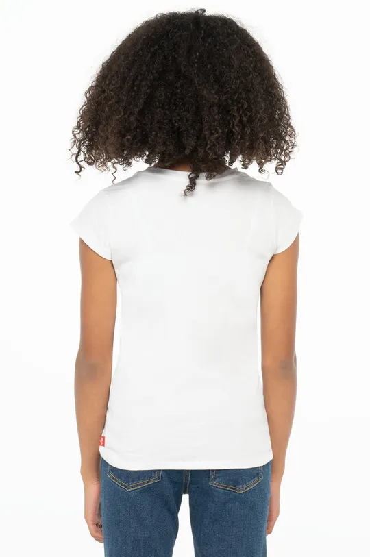 bela Otroški t-shirt Levi's