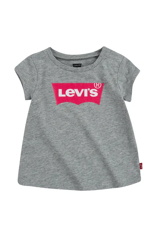 серый Детская футболка Levi's Для девочек