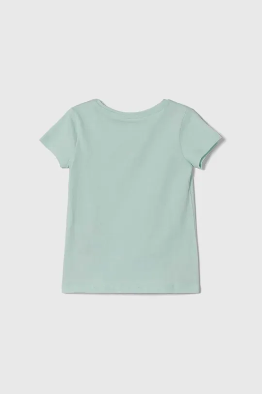 Guess t-shirt in cotone turchese