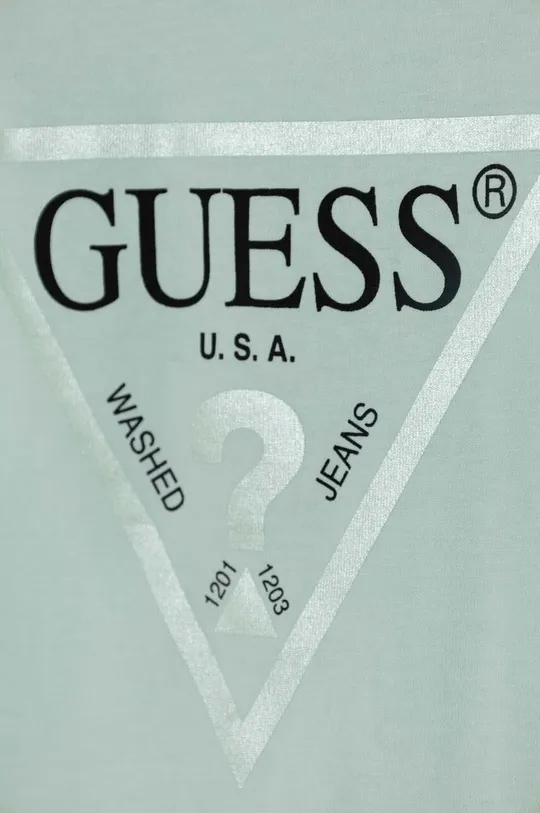 Bombažna kratka majica Guess 100 % Bombaž