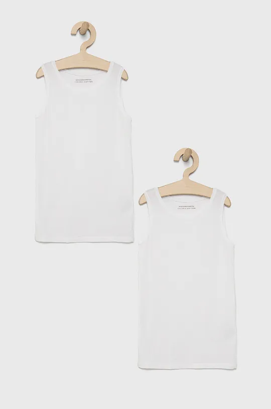λευκό United Colors of Benetton Παιδικό μπλουζάκι 2-pack Για κορίτσια