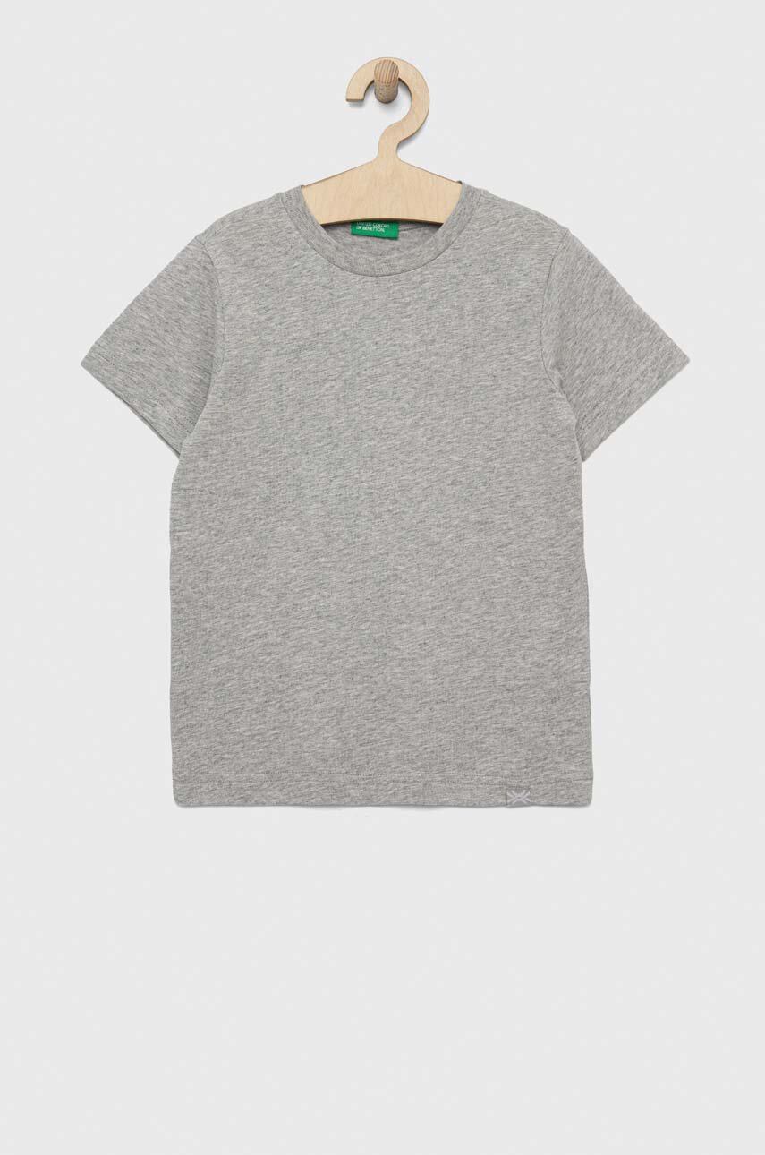 United Colors Of Benetton Mädchen Langarm-T-Shirt Mit Glitzerprint – Lockere Passform