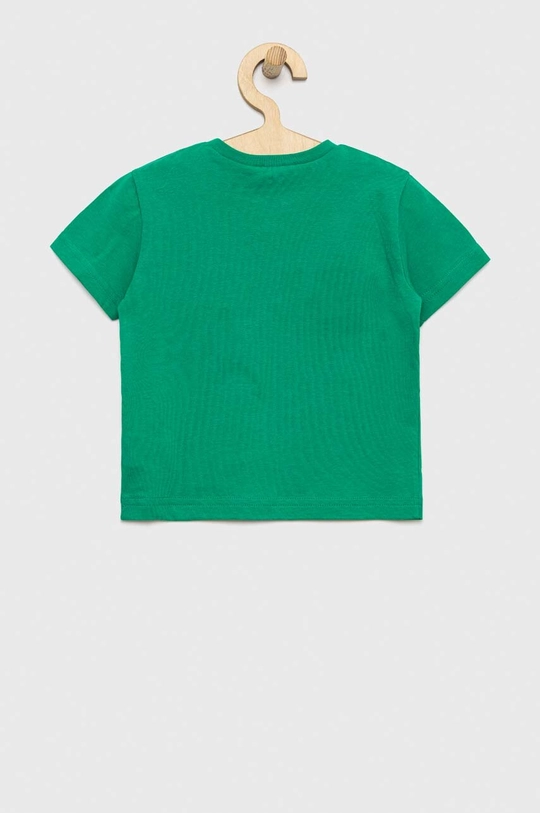 United Colors of Benetton t-shirt bawełniany dziecięcy zielony