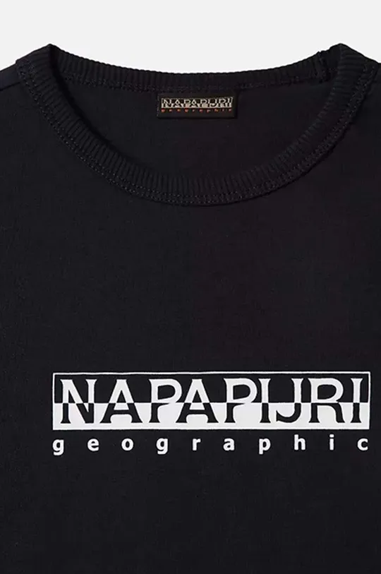 Детская хлопковая футболка Napapijri  100% Хлопок
