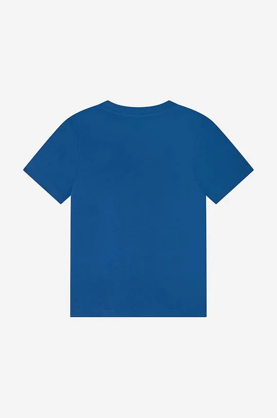 Παιδικό βαμβακερό μπλουζάκι Timberland Short Sleeves Tee-shirt σκούρο μπλε