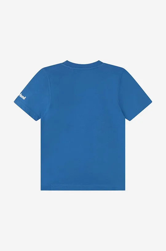 Детская хлопковая футболка Timberland Short Sleeves Tee-shirt красный