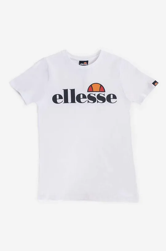 λευκό Παιδικό βαμβακερό μπλουζάκι Ellesse Παιδικά