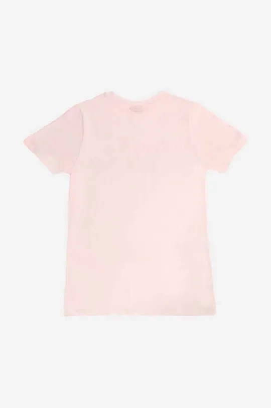Παιδικό βαμβακερό μπλουζάκι Ellesse ροζ