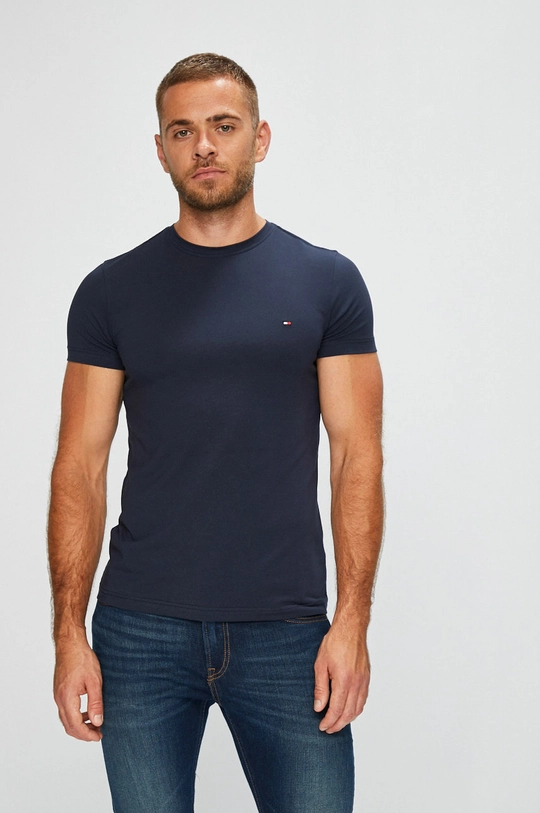 granatowy Tommy Hilfiger - T-shirt 867896625 Męski