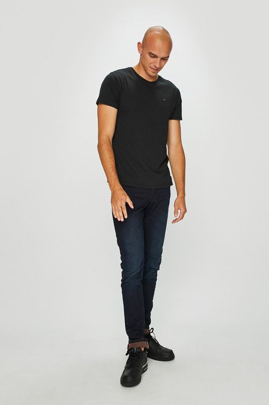 Tommy Jeans - T-shirt DM0DM04411 czarny