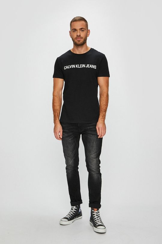 Calvin Klein Jeans - Tričko černá