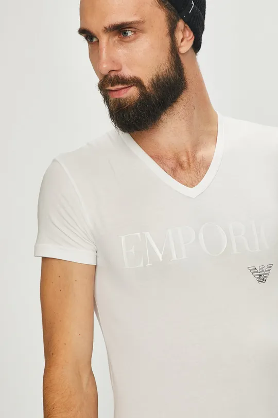 biały Emporio Armani - T-shirt 110810