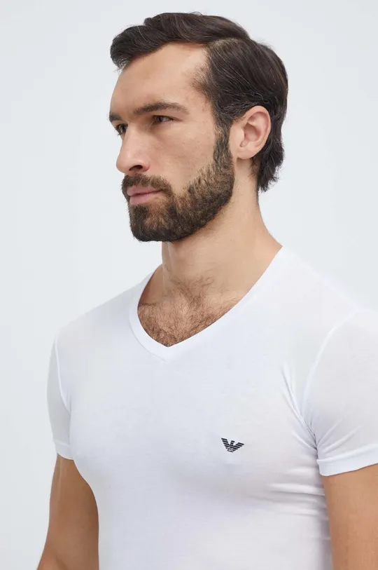 Emporio Armani - Pánske tričko biela