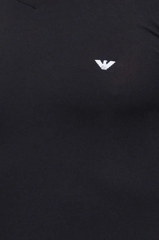 czarny Emporio Armani - T-shirt 110810.CC729