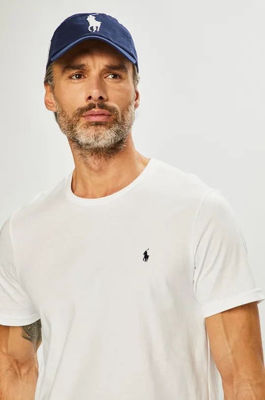 biały Polo Ralph Lauren - T-shirt 714706745004
