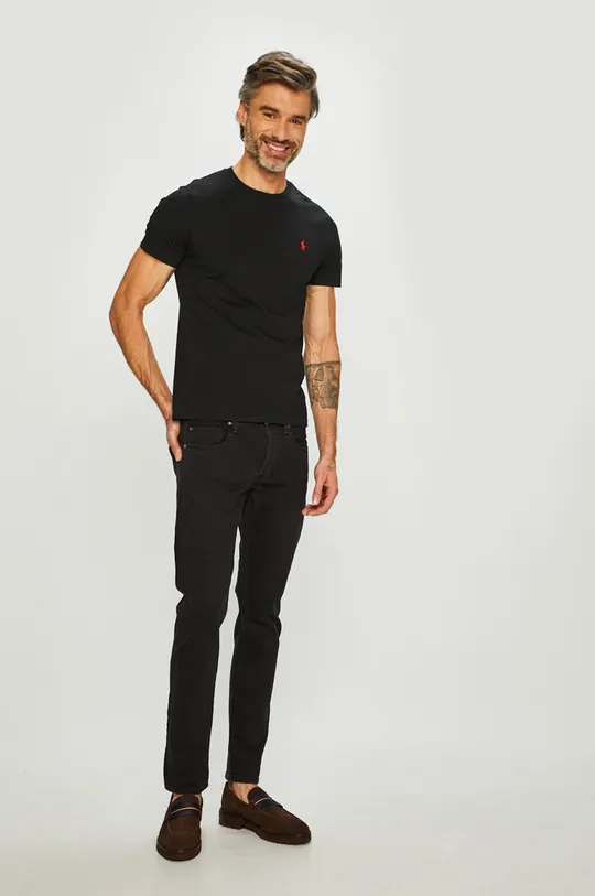 Polo Ralph Lauren - Pánske tričko čierna