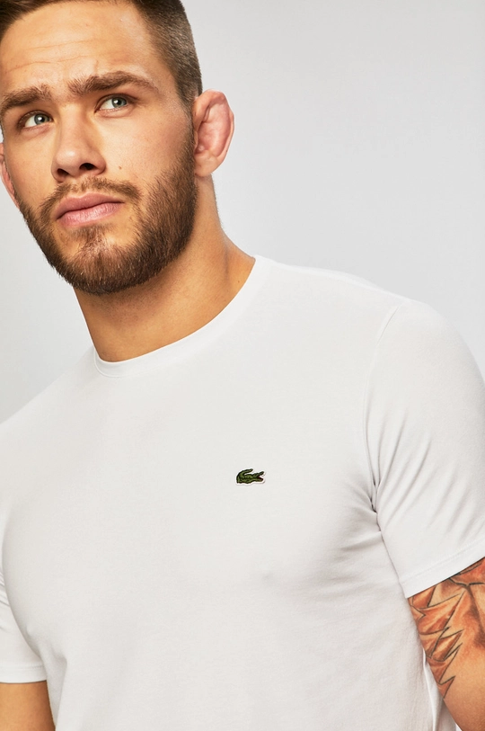 Lacoste - T-shirt TH0998 biały