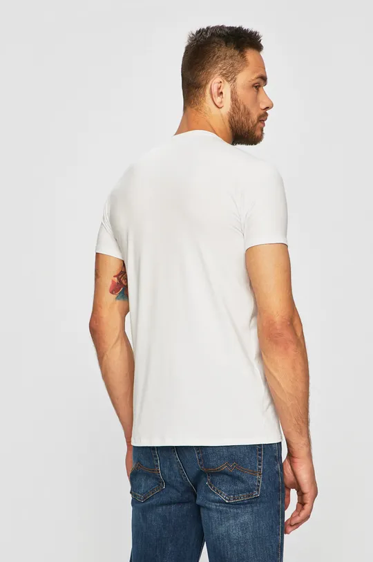 biały Lacoste - T-shirt TH0998