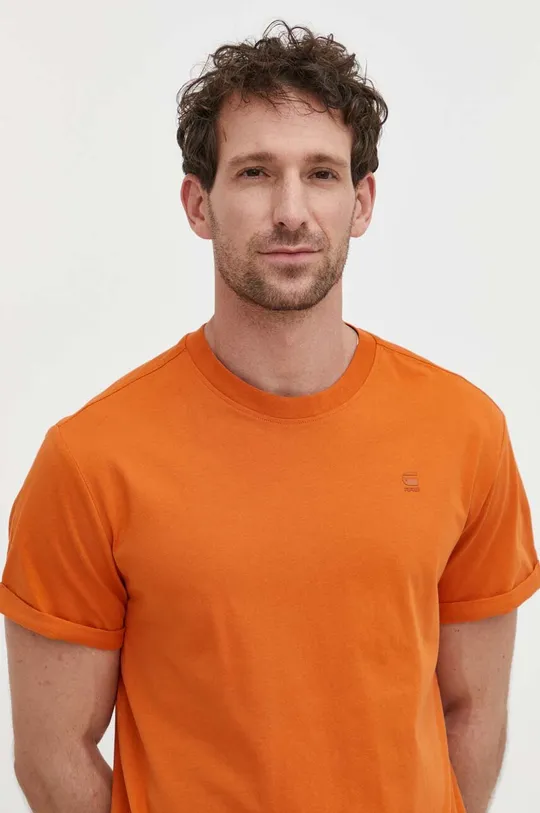 arancione G-Star Raw t-shirt in cotone