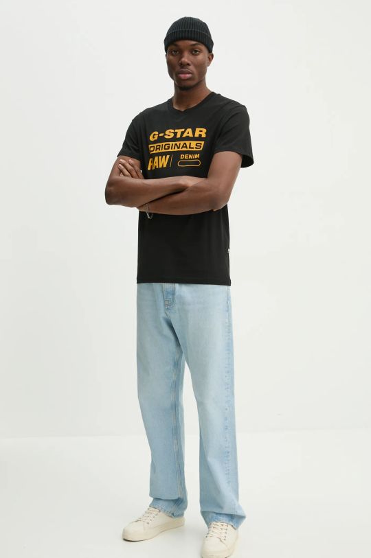 G-Star Raw T-shirt D14143.336.6484 črna AA00